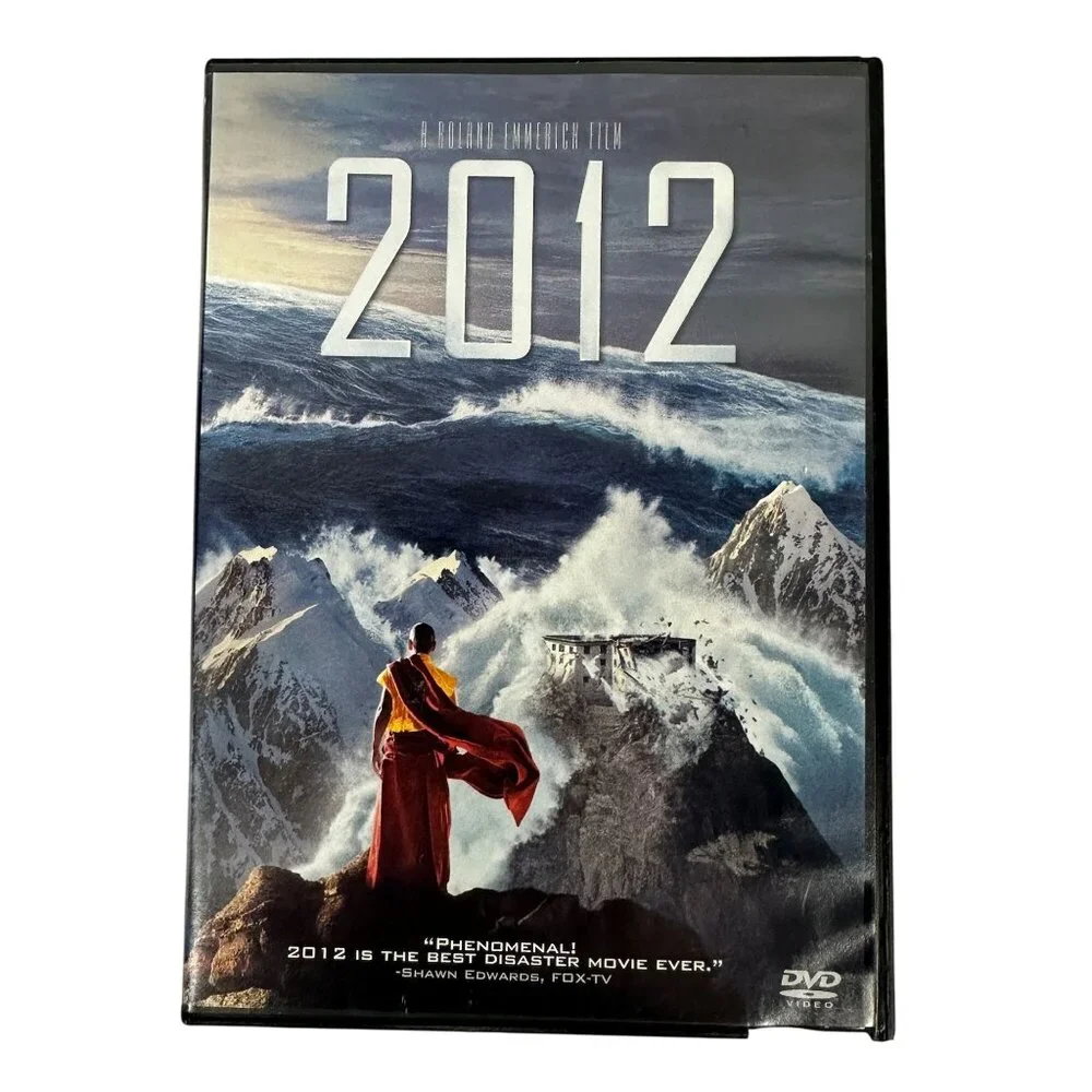 2012 DVD 2009 John Cusack Amanda Peet Sony Action Adventure Widescreen PG13